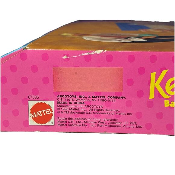 Vintage Mattel Kelly Nursery School Playset 1996 #67535 Barbie Baby Sister NIB - Picture 4 of 6